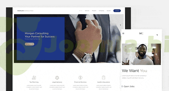 YOOtheme Morgan Consulting - Finance