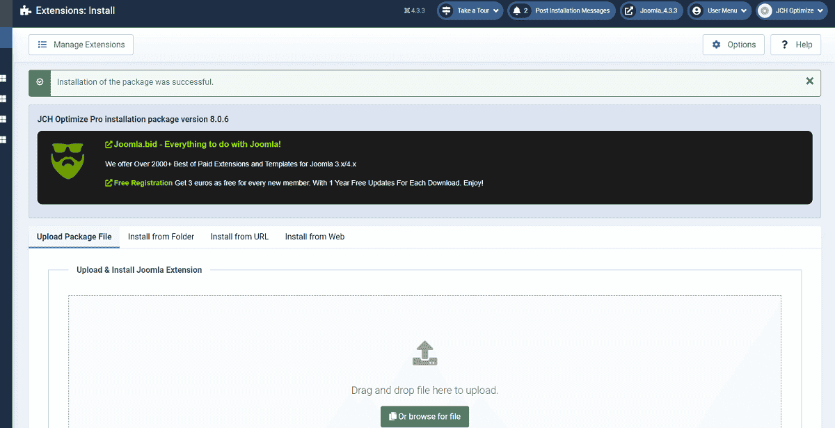Joomla.bid signature