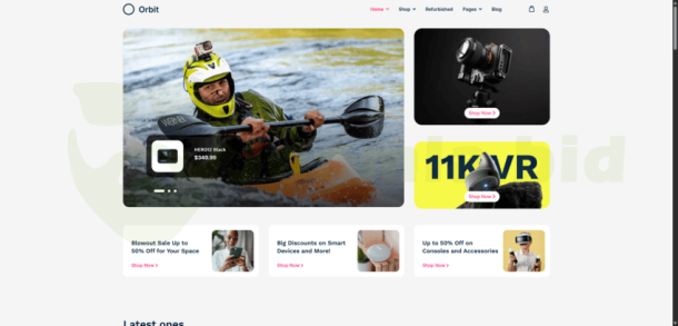 JoomShaper Orbit - "EasyStore" tech gadgets & electronics