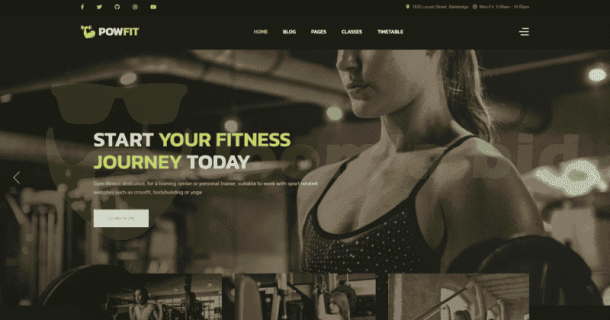 TZ PowFit - Gym Fitness (Hikashop)