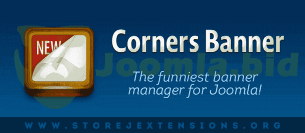 Corner banner