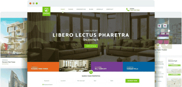 JoomShaper Empire for Real Estate