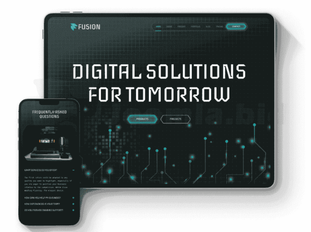 JoomShaper Fusion - high-tech & AI based webs