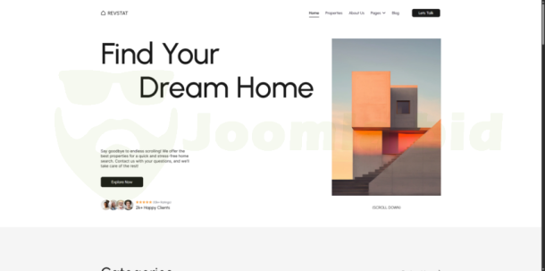 JoomShaper Revstat - Real Estate Agencies